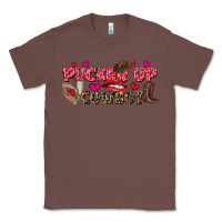 Chestnut Pucker Up Cowboy Valentine's Day Classic Tee - FaDigitalArtStudio