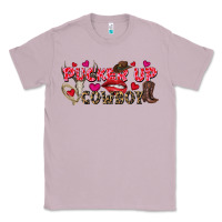 Lilac Pucker Up Cowboy Valentine's Day Classic Tee - FaDigitalArtStudio