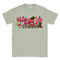 Matcha Pucker Up Cowboy Valentine's Day Classic Tee - FaDigitalArtStudio