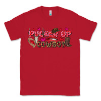 Red Pucker Up Cowboy Valentine's Day Classic Tee - FaDigitalArtStudio