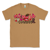 Toasted Coconut Pucker Up Cowboy Valentine's Day Classic Tee - FaDigitalArtStudio