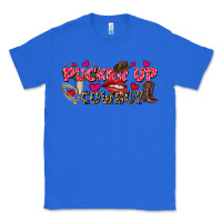 True Royal Pucker Up Cowboy Valentine's Day Classic Tee - FaDigitalArtStudio