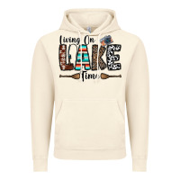 Vintage Artic living on lake time Vintage Hoodie - CowhideDigitalArt