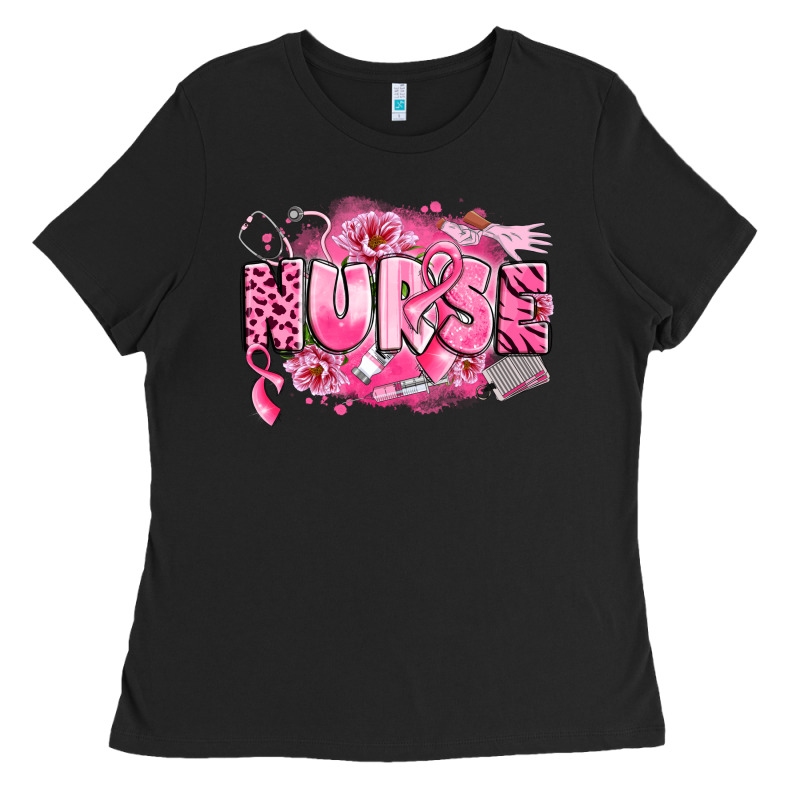 Breast Cancer Nurse Ladies Tee by LillyAllenDesigns | Teevron