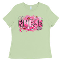 Matcha breast cancer nurse Ladies Tee - LillyAllenDesigns