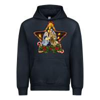 Navy christmas baby jesus oh holly night Urban Hoodie - RanaPortraitStore