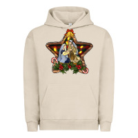 Pigment French Oak christmas baby jesus oh holly night Urban Hoodie - RanaPortraitStore