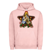 Pigment Salmon christmas baby jesus oh holly night Urban Hoodie - RanaPortraitStore