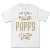 White Really Cool Pappy Premium Tee - artisFamous