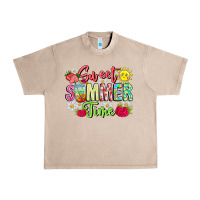 French Oak Sweet Summer Time Urban Heavy Tee - CowhideDigitalArt