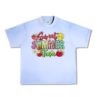 Grape Ice Sweet Summer Time Urban Heavy Tee - CowhideDigitalArt