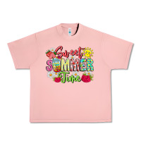 Salmon Sweet Summer Time Urban Heavy Tee - CowhideDigitalArt