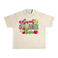 Sandshell Sweet Summer Time Urban Heavy Tee - CowhideDigitalArt
