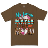 Cacao My Favorite Player Calls Me Mom Premium Tee - BundleAndBundleShop