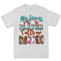 Dove Grey My Favorite Player Calls Me Mom Premium Tee - BundleAndBundleShop