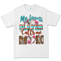 White My Favorite Player Calls Me Mom Premium Tee - BundleAndBundleShop