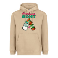 Mushroom Drinking Buddies Heavyweight Hoodie - Jasminsmagicworld