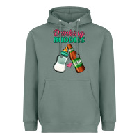 Sage Drinking Buddies Heavyweight Hoodie - Jasminsmagicworld