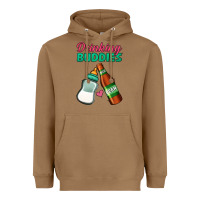 Toasted Coconut Drinking Buddies Heavyweight Hoodie - Jasminsmagicworld