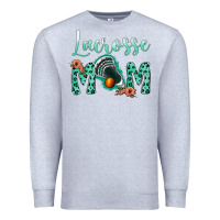 Heather Grey lacrose mom Premium Sweatshirt - Jasminsmagicworld