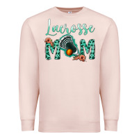 Pale Pink lacrose mom Premium Sweatshirt - Jasminsmagicworld
