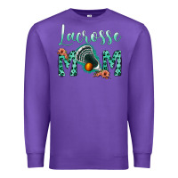 Purple lacrose mom Premium Sweatshirt - Jasminsmagicworld