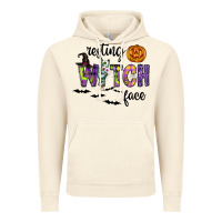Vintage Artic Resting Witch Face Vintage Hoodie - CowhideDigitalArt