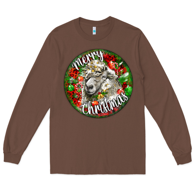 Christmas Lincoln Sheep Long Sleeve Tee by LillyAllenDesigns | Teevron