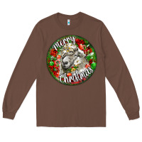 Chestnut christmas lincoln sheep Long Sleeve Tee - LillyAllenDesigns