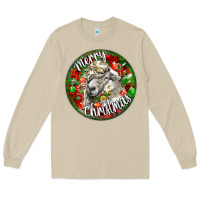 Mushroom christmas lincoln sheep Long Sleeve Tee - LillyAllenDesigns