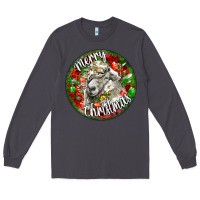 Smoke christmas lincoln sheep Long Sleeve Tee - LillyAllenDesigns