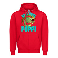 Red reel cool poppi Zipper Hoodie - Jasminsmagicworld