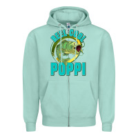 Seafoam reel cool poppi Zipper Hoodie - Jasminsmagicworld
