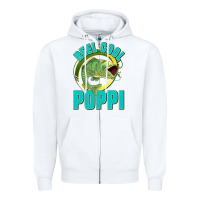 White reel cool poppi Zipper Hoodie - Jasminsmagicworld