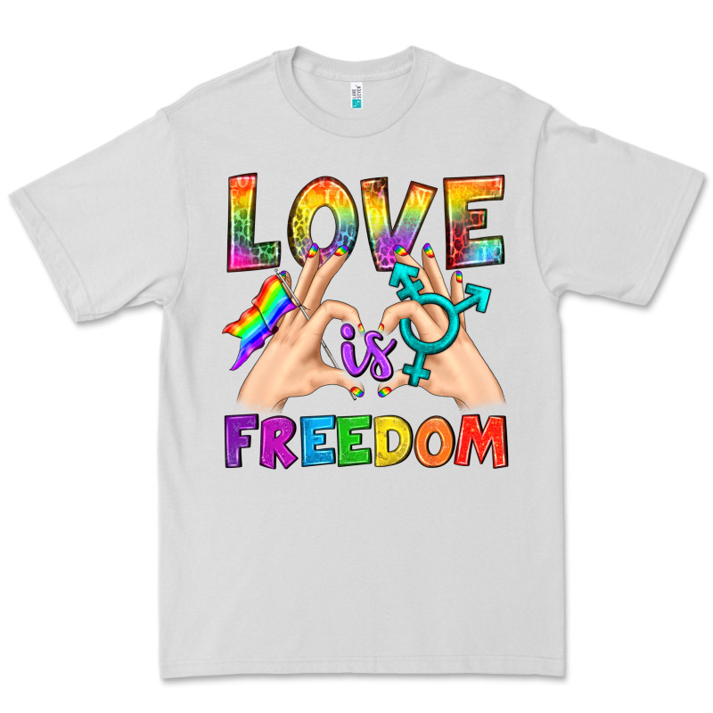 Love Is Freedom Premium Tee by BundleAndBundleShop | Teevron