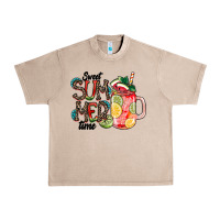 French Oak Sweet Summer Time Urban Heavy Tee - CowhideDigitalArt
