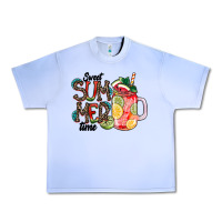 Grape Ice Sweet Summer Time Urban Heavy Tee - CowhideDigitalArt