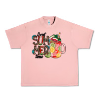 Salmon Sweet Summer Time Urban Heavy Tee - CowhideDigitalArt