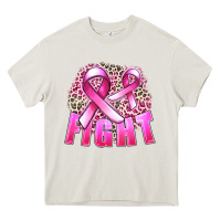 Cream fight cancer Heavy Core Tee - FaDigitalArtStudio