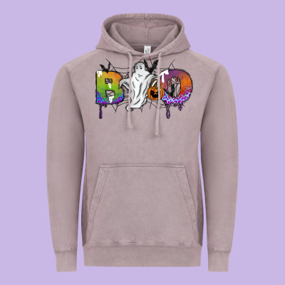 Boo Vintage Hoodie Designed By Sublimationcraftshop
