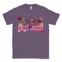 Lavender Xoxo hugs and kisses Valentine's Day Classic Tee - FaDigitalArtStudio