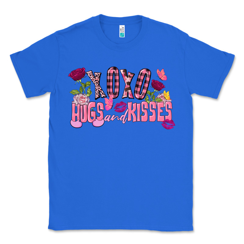 Xoxo Hugs And Kisses Valentine's Day Classic Tee by FaDigitalArtStudio | Teevron