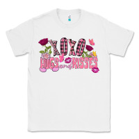 White Xoxo hugs and kisses Valentine's Day Classic Tee - FaDigitalArtStudio