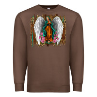 Chestnut lady of guadalupe Premium Sweatshirt - Jasminsmagicworld