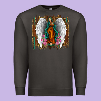 Lady Of Guadalupe Premium Sweatshirt Designed By Jasminsmagicworld