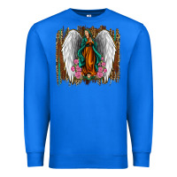 True Royal lady of guadalupe Premium Sweatshirt - Jasminsmagicworld