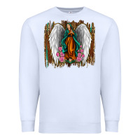 White lady of guadalupe Premium Sweatshirt - Jasminsmagicworld