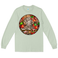 Matcha Christmas Merino Wool Sheep Long Sleeve Tee - LillyAllenDesigns