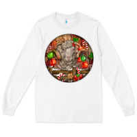White Christmas Merino Wool Sheep Long Sleeve Tee - LillyAllenDesigns