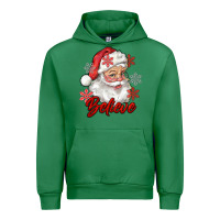 Emerald santa believe Urban Hoodie - RanaPortraitStore